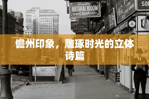 儋州印象，雕琢时光的立体诗篇