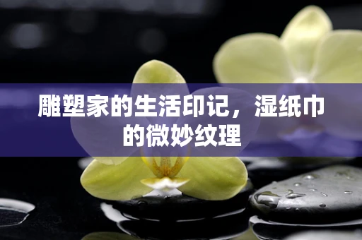 雕塑家的生活印记，湿纸巾的微妙纹理