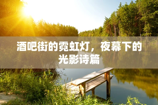 酒吧街的霓虹灯，夜幕下的光影诗篇