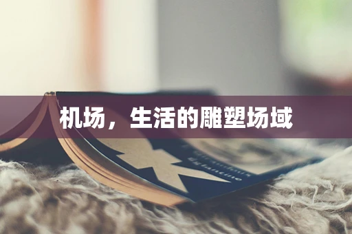 机场，生活的雕塑场域