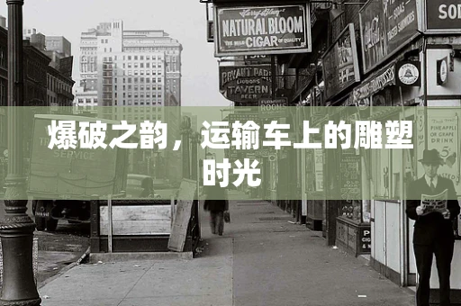爆破之韵，运输车上的雕塑时光