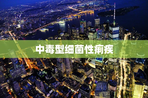 中毒型细菌性痢疾