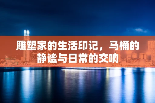 雕塑家的生活印记，马桶的静谧与日常的交响