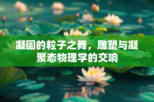 凝固的粒子之舞，雕塑与凝聚态物理学的交响