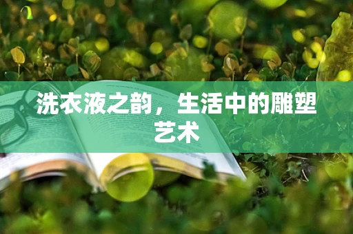 洗衣液之韵，生活中的雕塑艺术