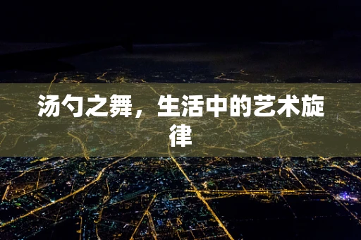 汤勺之舞，生活中的艺术旋律