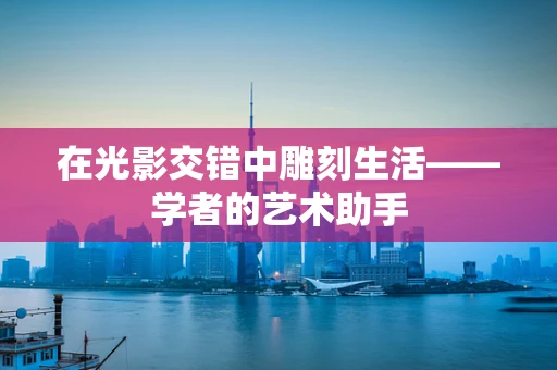 在光影交错中雕刻生活——学者的艺术助手
