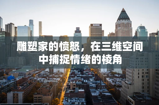 雕塑家的愤怒，在三维空间中捕捉情绪的棱角