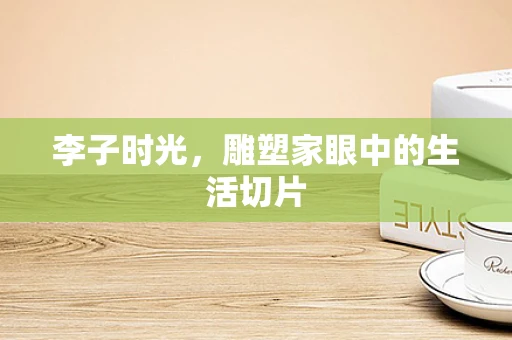李子时光，雕塑家眼中的生活切片