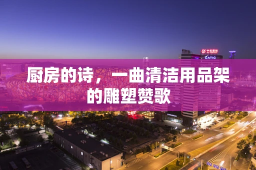 厨房的诗，一曲清洁用品架的雕塑赞歌
