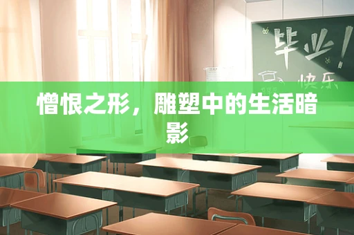 憎恨之形，雕塑中的生活暗影