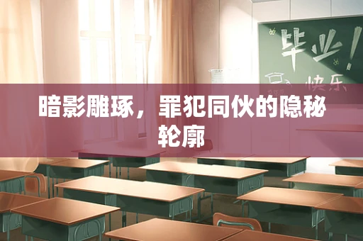 暗影雕琢，罪犯同伙的隐秘轮廓