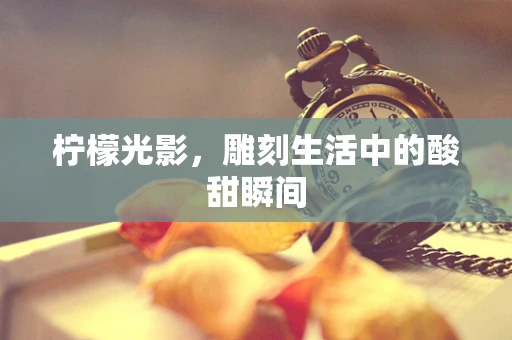 柠檬光影，雕刻生活中的酸甜瞬间