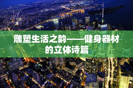 雕塑生活之韵——健身器材的立体诗篇