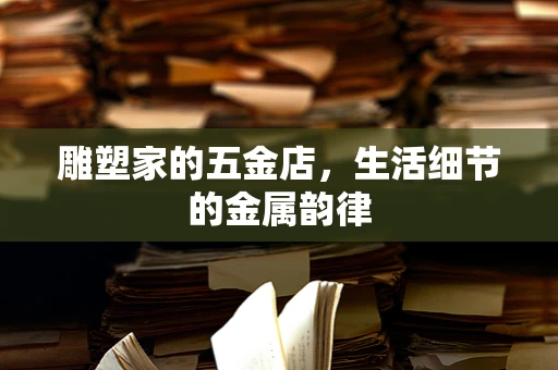 雕塑家的五金店，生活细节的金属韵律