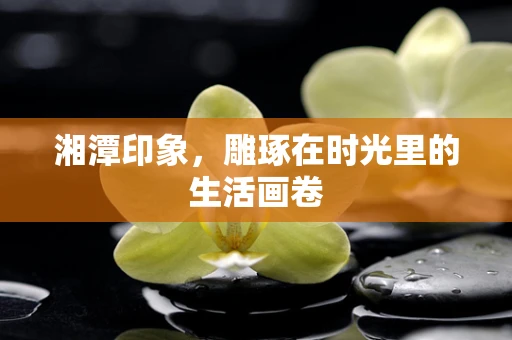 湘潭印象，雕琢在时光里的生活画卷
