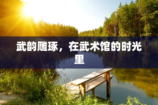 武韵雕琢，在武术馆的时光里
