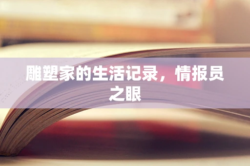 雕塑家的生活记录，情报员之眼