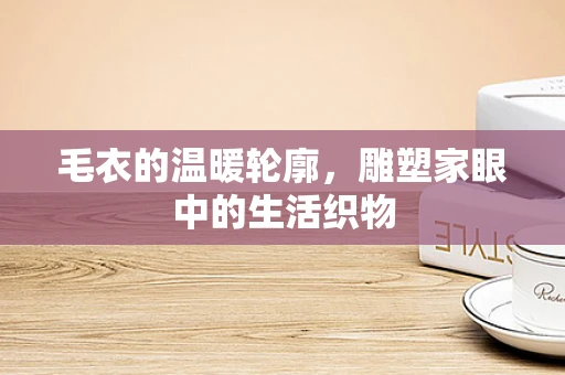 毛衣的温暖轮廓，雕塑家眼中的生活织物