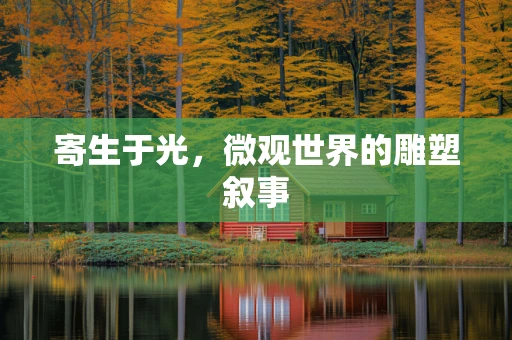 寄生于光，微观世界的雕塑叙事