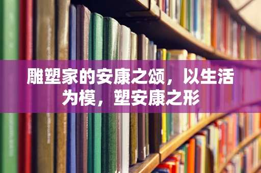 雕塑家的安康之颂，以生活为模，塑安康之形