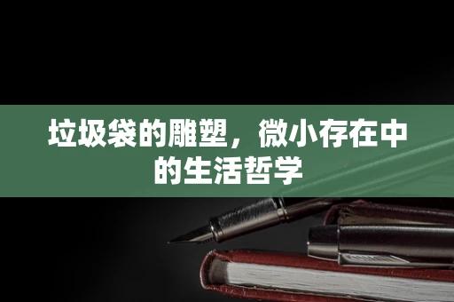 垃圾袋的雕塑，微小存在中的生活哲学