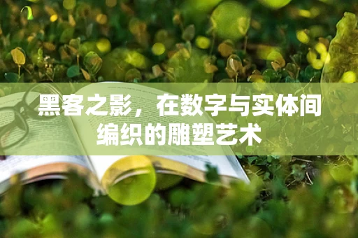 黑客之影，在数字与实体间编织的雕塑艺术