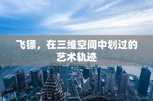飞镖，在三维空间中划过的艺术轨迹
