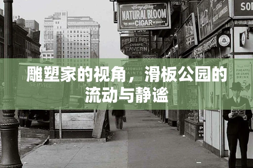 雕塑家的视角，滑板公园的流动与静谧