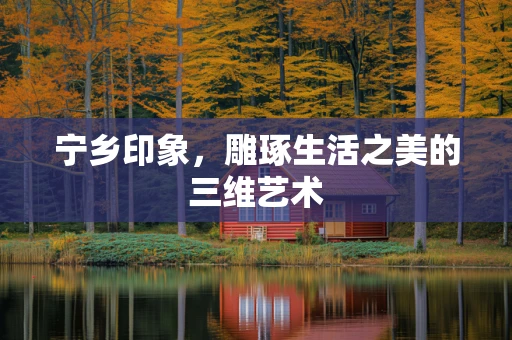 宁乡印象，雕琢生活之美的三维艺术