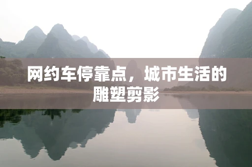 网约车停靠点，城市生活的雕塑剪影