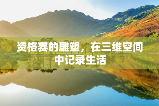 资格赛的雕塑，在三维空间中记录生活