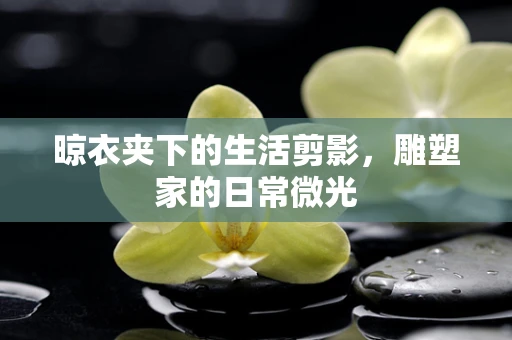 晾衣夹下的生活剪影，雕塑家的日常微光