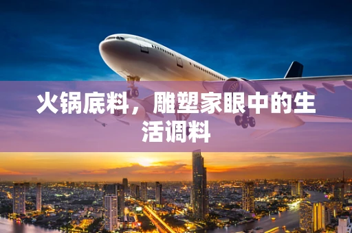 火锅底料，雕塑家眼中的生活调料