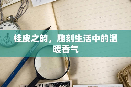 桂皮之韵，雕刻生活中的温暖香气