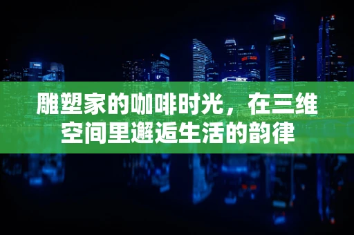 雕塑家的咖啡时光，在三维空间里邂逅生活的韵律