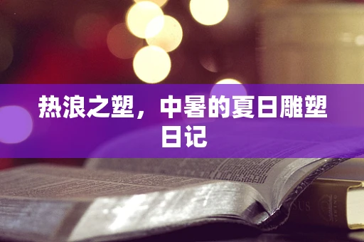 热浪之塑，中暑的夏日雕塑日记