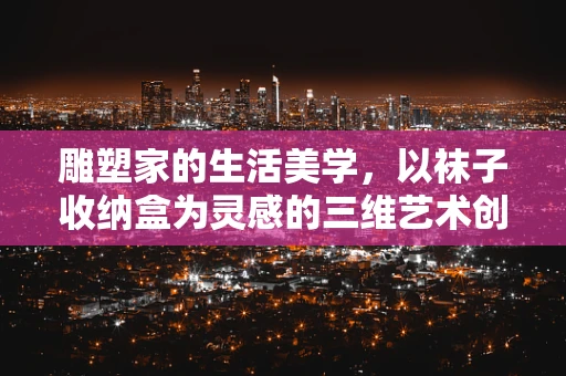 雕塑家的生活美学，以袜子收纳盒为灵感的三维艺术创作