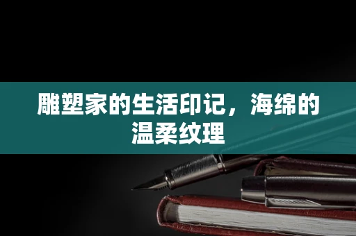 雕塑家的生活印记，海绵的温柔纹理