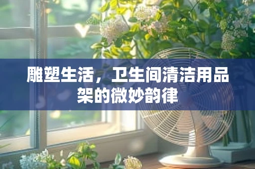 雕塑生活，卫生间清洁用品架的微妙韵律