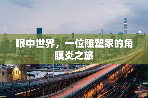 眼中世界，一位雕塑家的角膜炎之旅