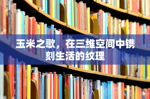 玉米之歌，在三维空间中镌刻生活的纹理