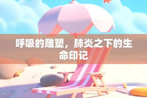 呼吸的雕塑，肺炎之下的生命印记