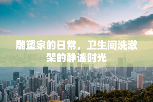 雕塑家的日常，卫生间洗漱架的静谧时光