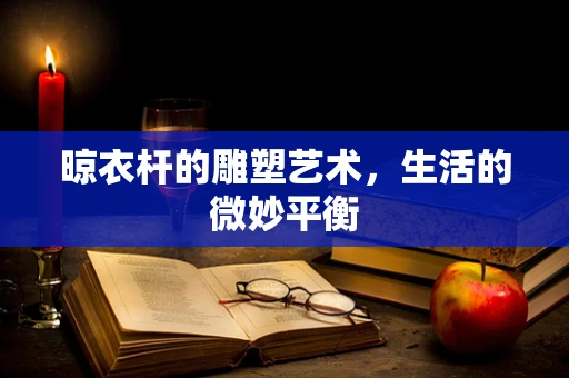 晾衣杆的雕塑艺术，生活的微妙平衡