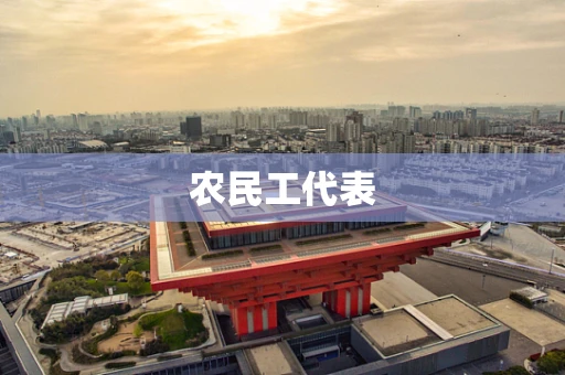 农民工代表