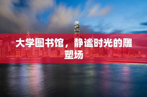 大学图书馆，静谧时光的雕塑场
