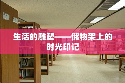 生活的雕塑——储物架上的时光印记