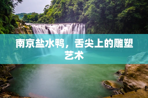 南京盐水鸭，舌尖上的雕塑艺术