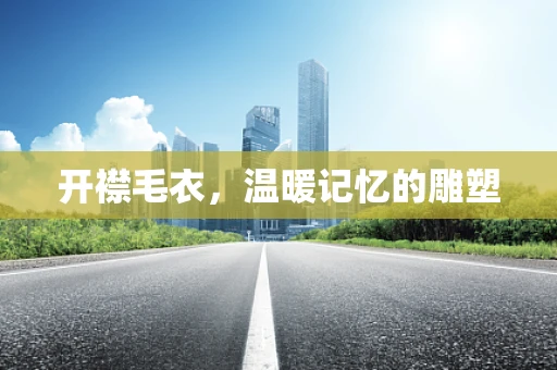 开襟毛衣，温暖记忆的雕塑